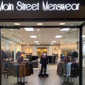 Main Street Menswear in the Rimrock Mall store front