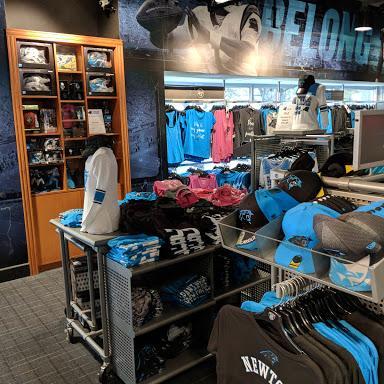 Carolina Panthers & Charlotte FC Team Store store front