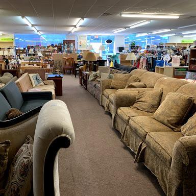 The Love Seat Furniture/Clothing Ministry and Resale Store store front