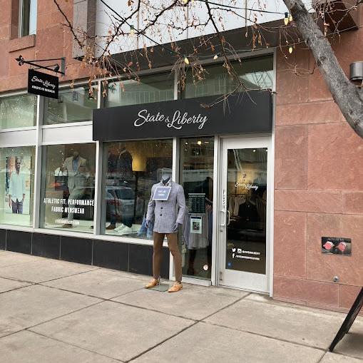 State & Liberty Clothing store front