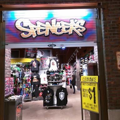 Spencer's store front