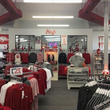 The Stadium Shoppe On Razorback store front