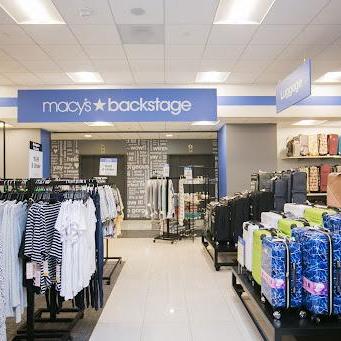 Macy's Backstage store front