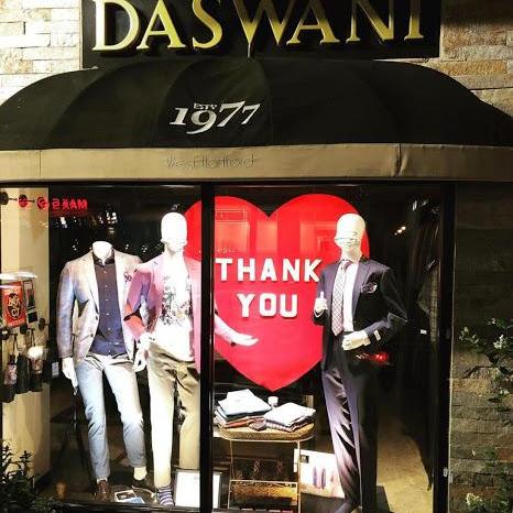 Daswani Clothiers store front