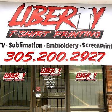 Liberty T-Shirt Printing store front