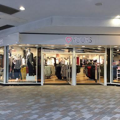 Yours Clothing store front