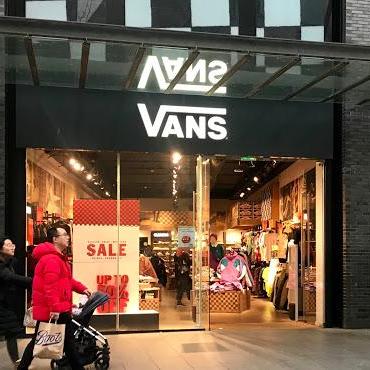 VANS Store Liverpool store front