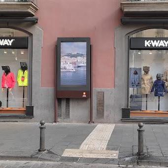 K-Way 18 Napoli store front