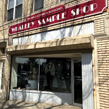 Whalley Sample Shop store front