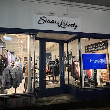 State & Liberty Clothing store front