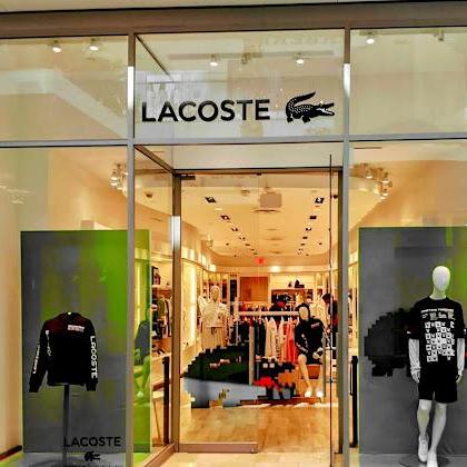 LACOSTE store front