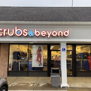 Scrubs & Beyond store front