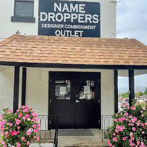 Name Droppers Resale Clothing store front