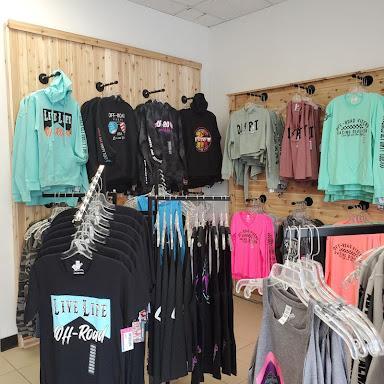 Off-Road Vixens Clothing Company store front