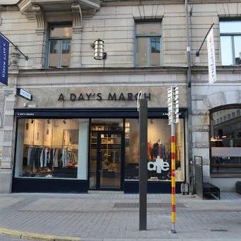 A Day's March store front